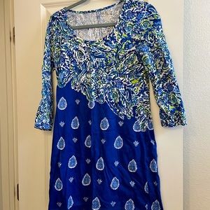 Lilly Pulitzer floral/paisley tunic dress M